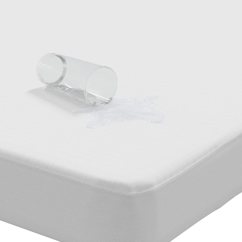 Mattress Protector White 90x200 cm Waterproof