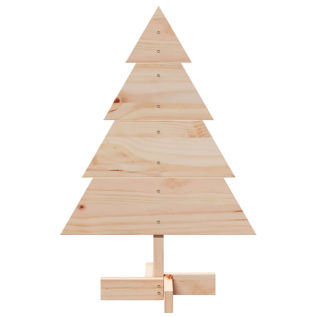 Wooden Christmas Tree for Decoration 70 cm Solid Wood