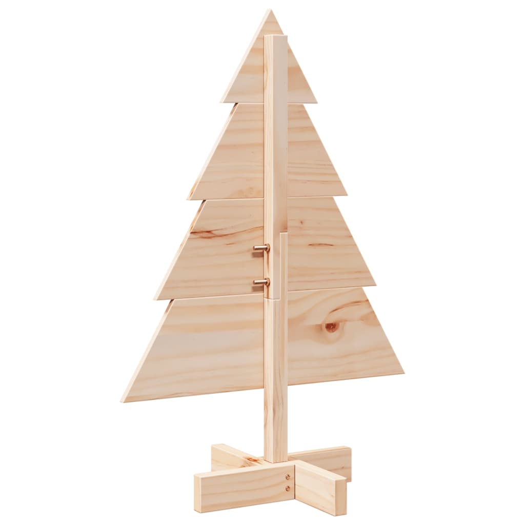 Wooden Christmas Tree for Decoration 70 cm Solid Wood