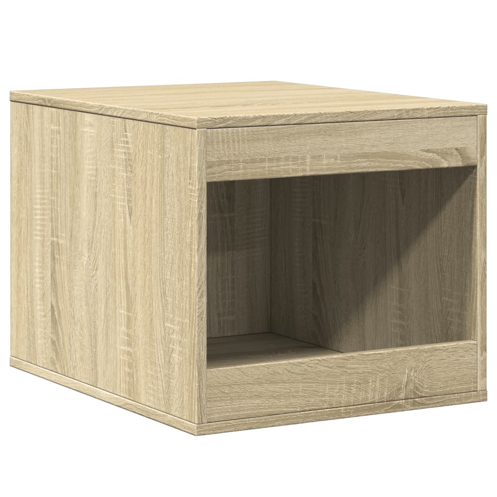 Cat Litter Box Enclosure Sonoma Oak 47x59x42 cm Engineered Wood