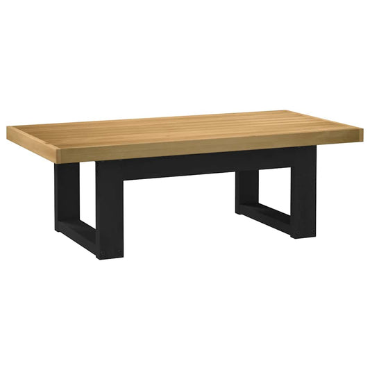 Coffee Table NOAIN U-Shaped Legs 120x60x40 cm Solid Wood Pine