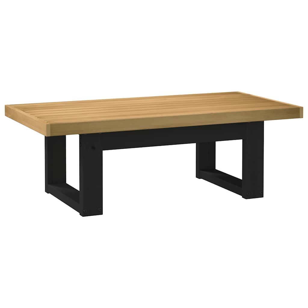 Coffee Table NOAIN U-Shaped Legs 120x60x40 cm Solid Wood Pine