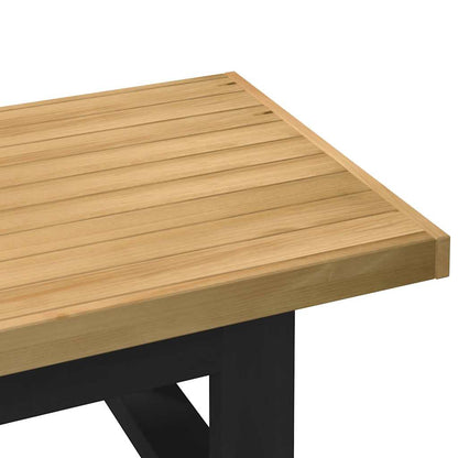 Coffee Table NOAIN U-Shaped Legs 120x60x40 cm Solid Wood Pine