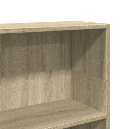 Bookcase Sonoma Oak 80x24x109 cm Engineered Wood