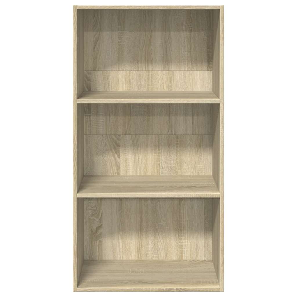 Bookcase Sonoma Oak 60x30x114 cm Engineered Wood