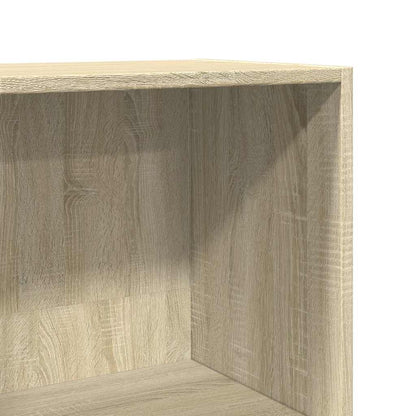 Bookcase Sonoma Oak 60x30x114 cm Engineered Wood