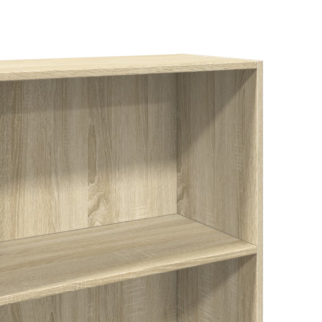 Bookcase Sonoma Oak 60x30x189 cm Engineered Wood