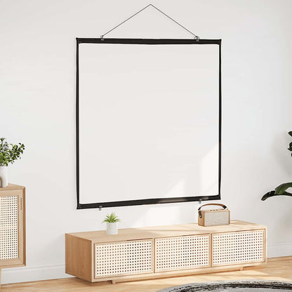 Projection Screen Wall-Hanging 72 Inch 1:1