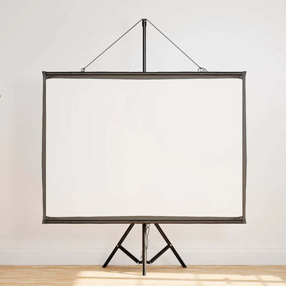 Projection Screen with Tripod 72 Inch 4:3