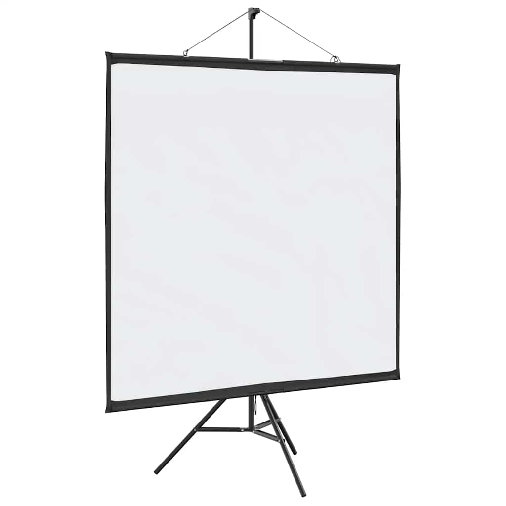 Projection Screen with Tripod 81 Inch 1:1