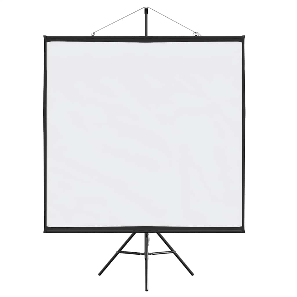 Projection Screen with Tripod 81 Inch 1:1