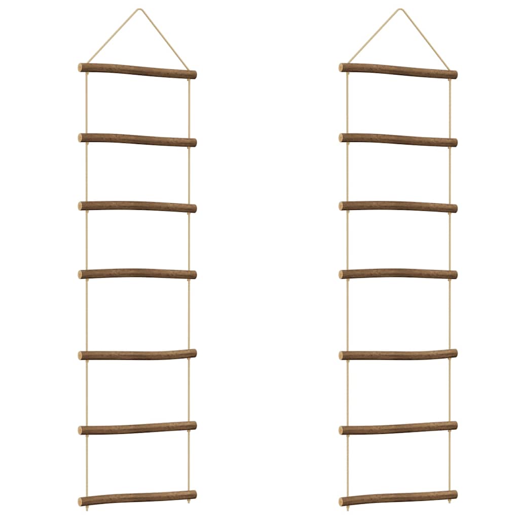 Wall Decorations Ladder-Shaped 2 pcs 30x100 cm Natural Branch