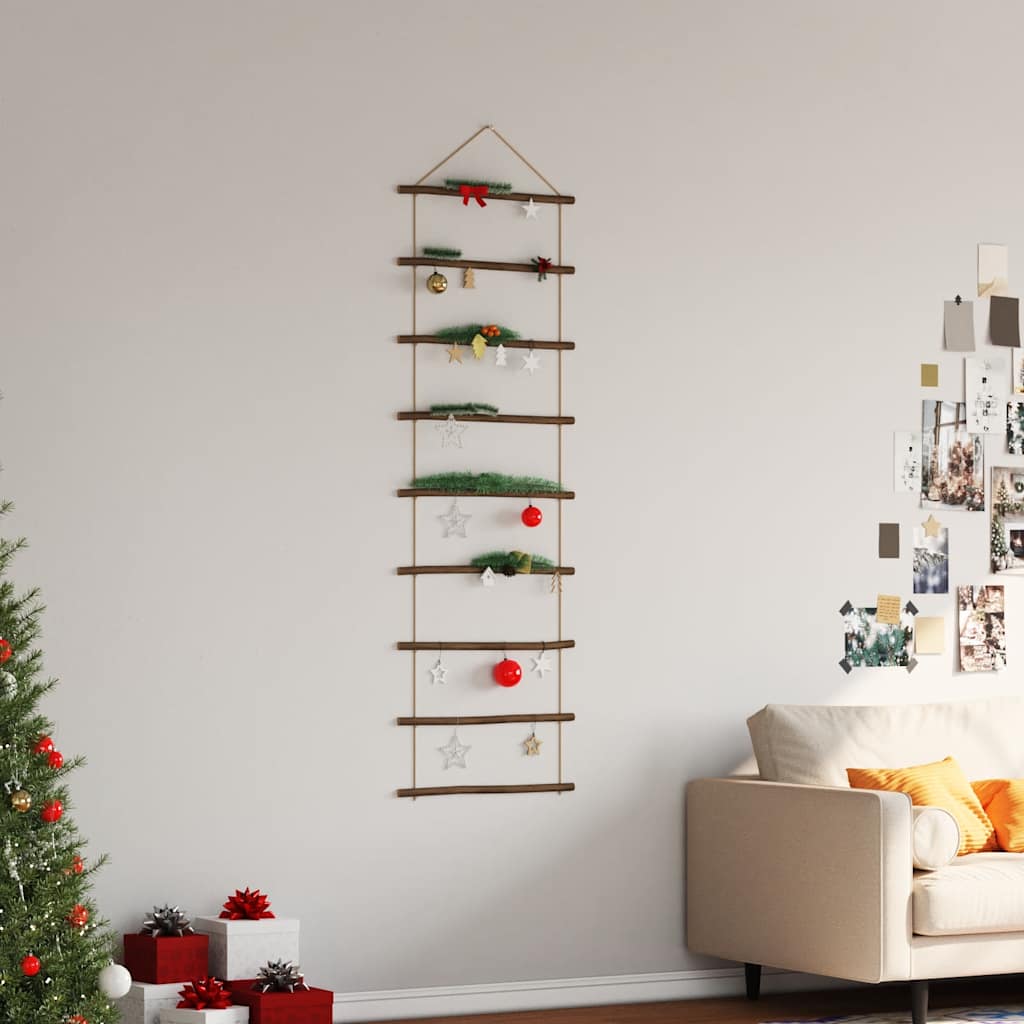 Wall Decoration Ladder-Shaped 50x150 cm Natural Branch