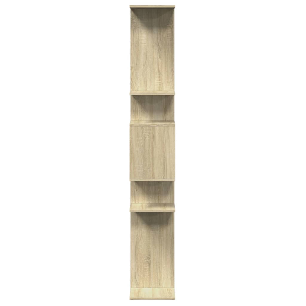 Book Cabinet Sonoma Oak 92x29x188 cm Engineered Wood