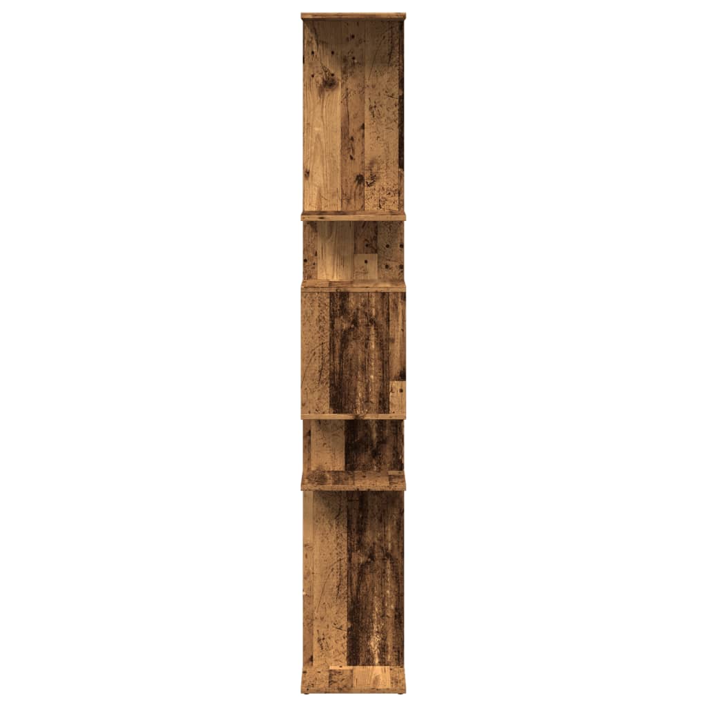 Book Cabinet Smoked Oak 92x29x188 cm Engineered Wood