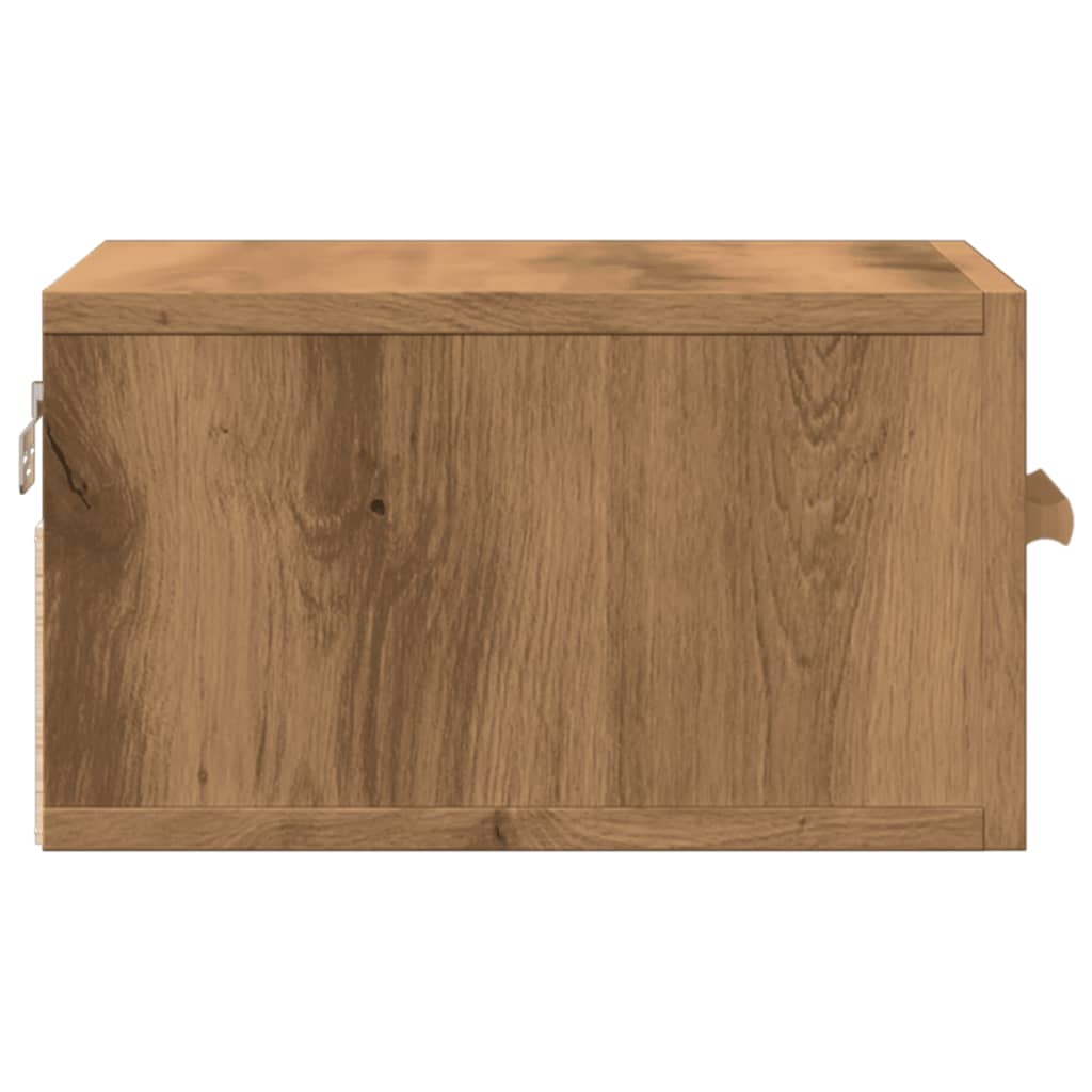 Wall-mounted Bedside Cabinets 2 pcs Artisan Oak 35x35x20 cm