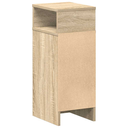 Bedside Cabinet with Drawer Sonoma Oak 25x31x66 cm