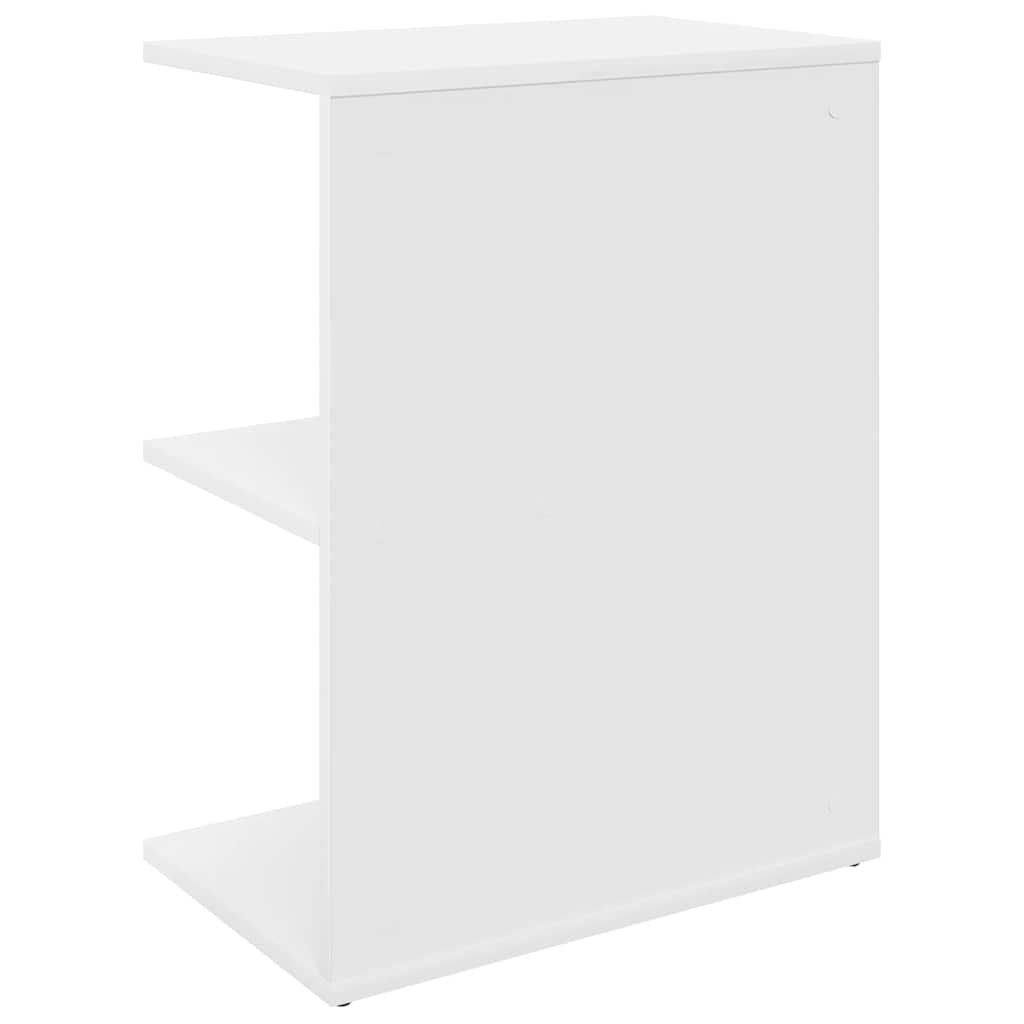 Bedside Tables 2 pcs White 46.5x29x61 cm Engineered Wood