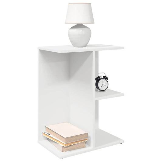 Bedside Tables 2 pcs White 46.5x29x61 cm Engineered Wood