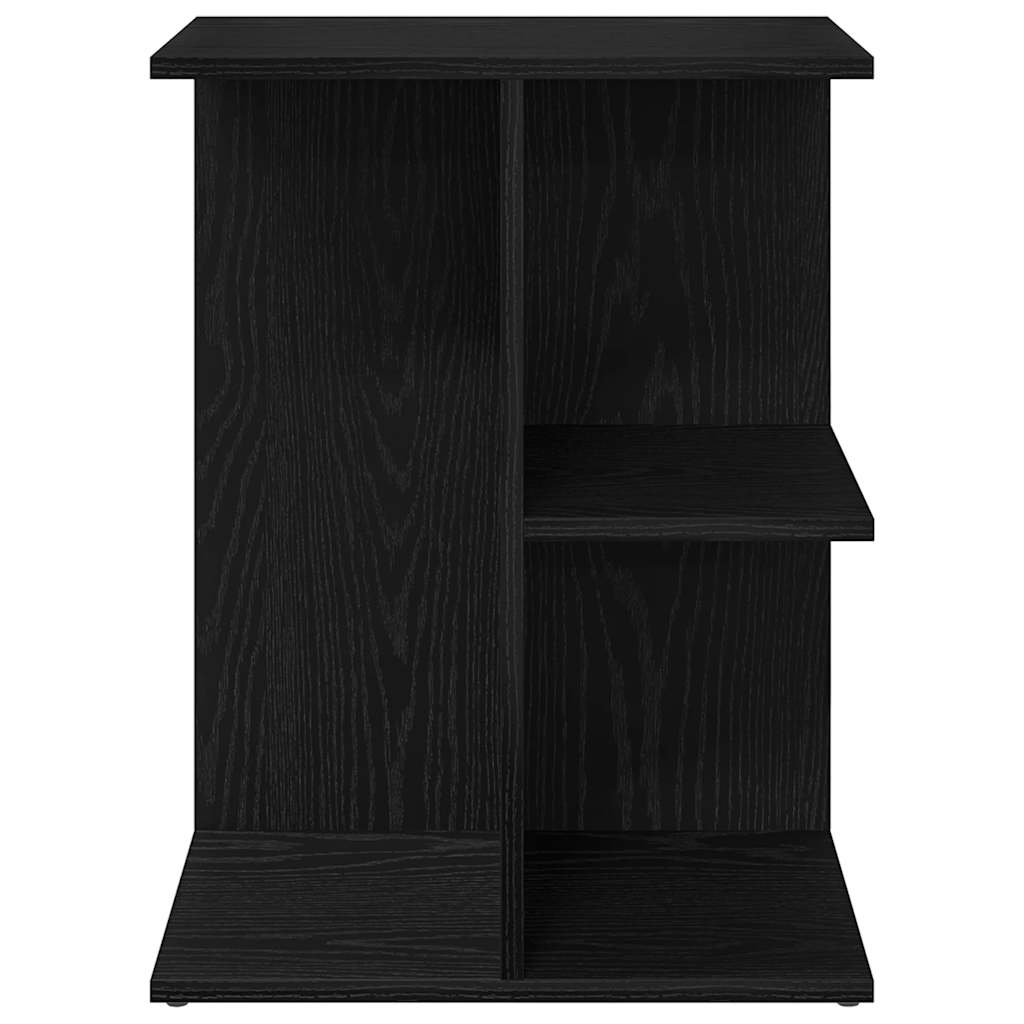 Bedside Tables 2 pcs Black Oak 46.5x29x61 cm Engineered Wood