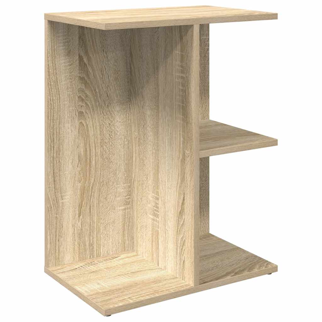 Bedside Table Sonoma Oak 46.5x29x61 cm Engineered Wood