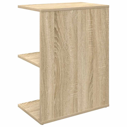 Bedside Table Sonoma Oak 46.5x29x61 cm Engineered Wood