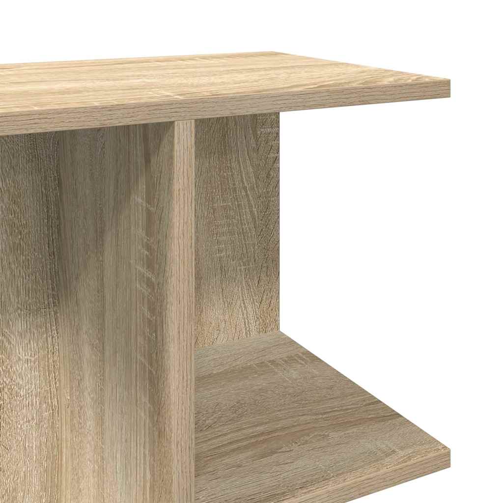 Bedside Table Sonoma Oak 46.5x29x61 cm Engineered Wood