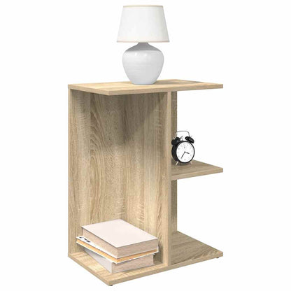 Bedside Table Sonoma Oak 46.5x29x61 cm Engineered Wood