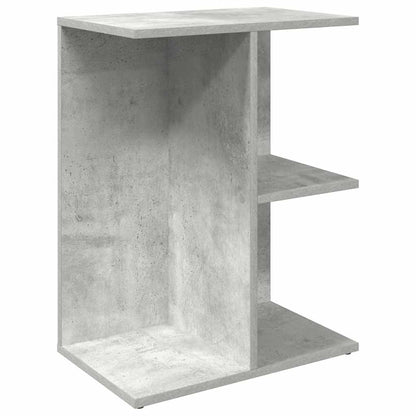 Bedside Table Concrete Grey 46.5x29x61 cm Engineered Wood