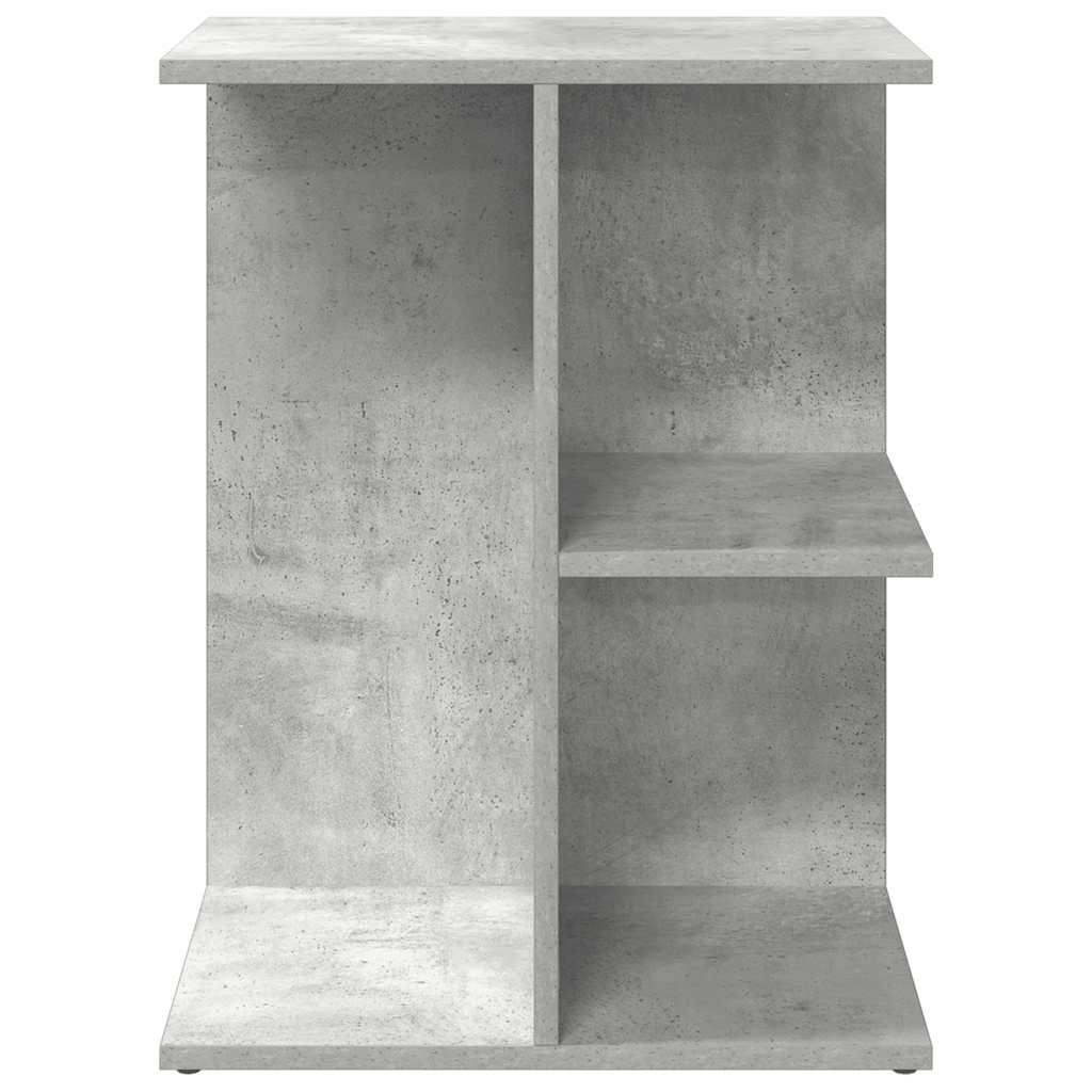 Bedside Table Concrete Grey 46.5x29x61 cm Engineered Wood