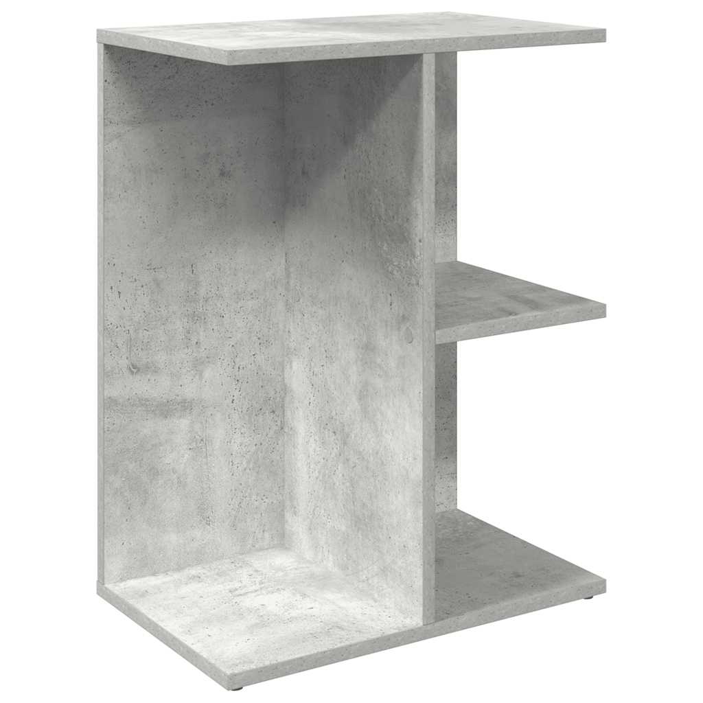 Bedside Tables 2 pcs Concrete Grey 46.5x29x61 cm Engineered Wood