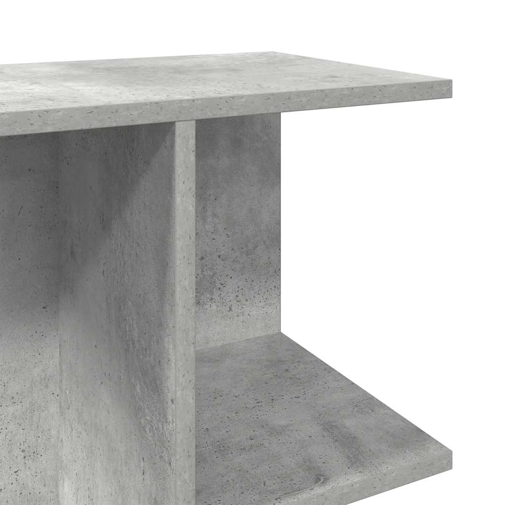 Bedside Tables 2 pcs Concrete Grey 46.5x29x61 cm Engineered Wood