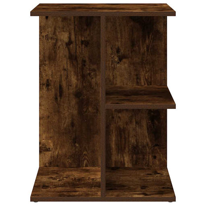 Bedside Table Smoked Oak 46.5x29x61 cm Engineered Wood