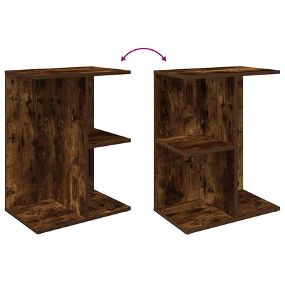 Bedside Tables 2 pcs Smoked Oak 46.5x29x61 cm Engineered Wood