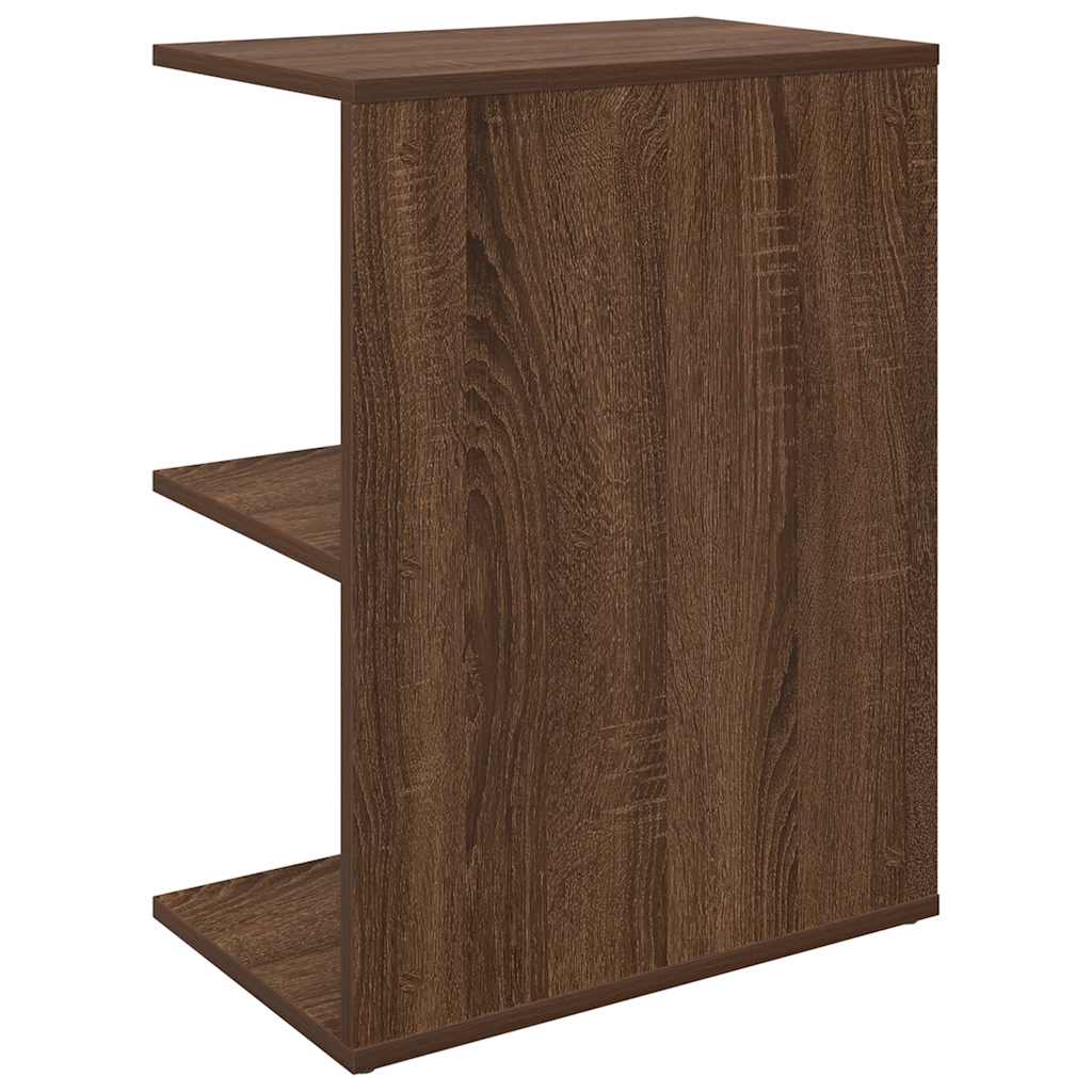 Bedside Tables 2 pcs Brown Oak 46.5x29x61 cm Engineered Wood