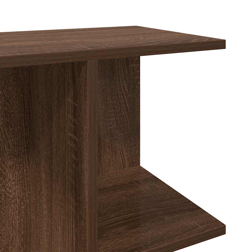 Bedside Tables 2 pcs Brown Oak 46.5x29x61 cm Engineered Wood