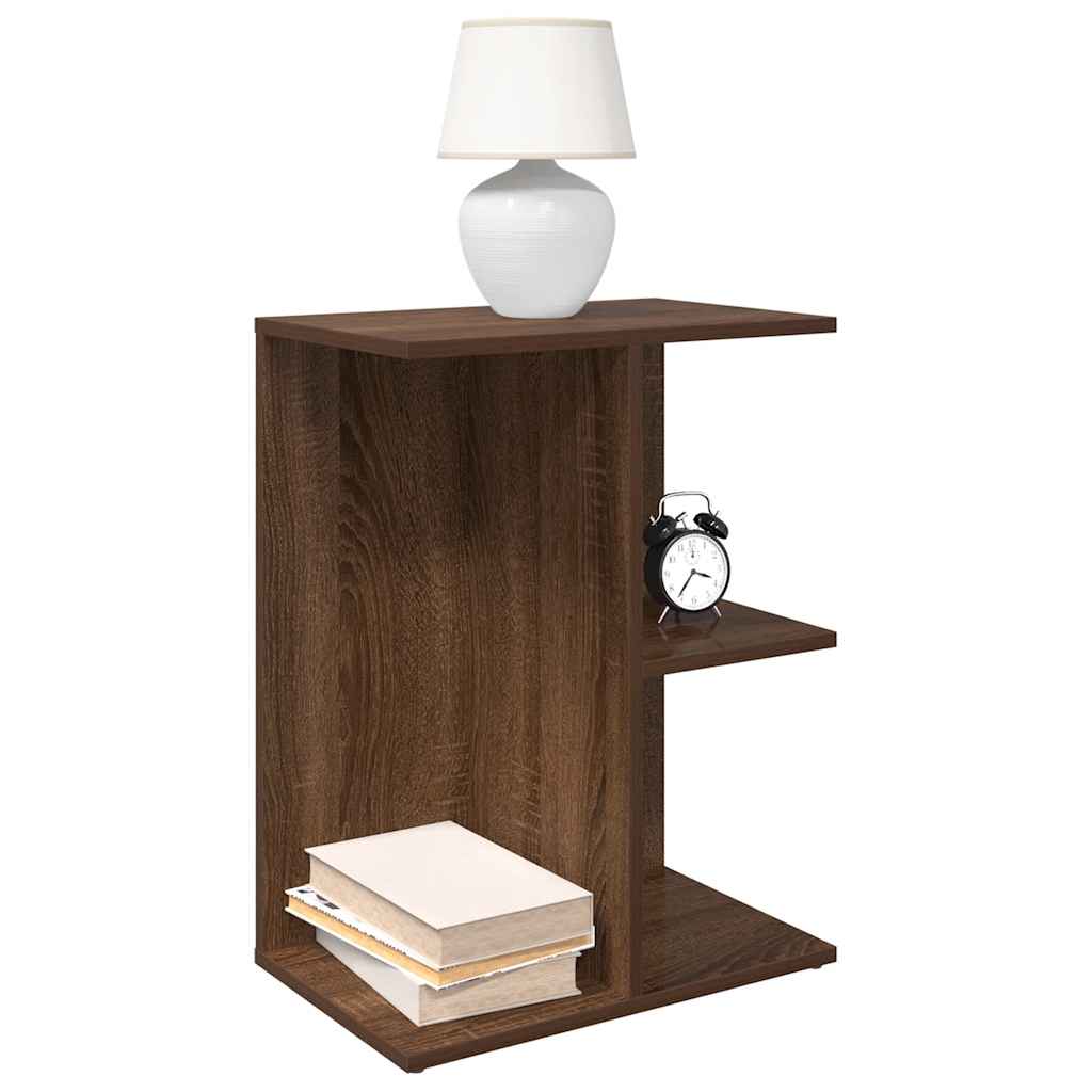 Bedside Tables 2 pcs Brown Oak 46.5x29x61 cm Engineered Wood