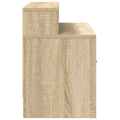 Bedside Cabinet with Drawer Sonoma Oak 51x31x47 cm