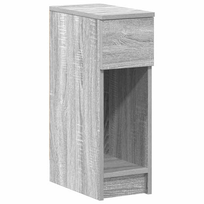 Bedside Cabinets with Drawer 2 pcs Grey Sonoma 20x36x60 cm