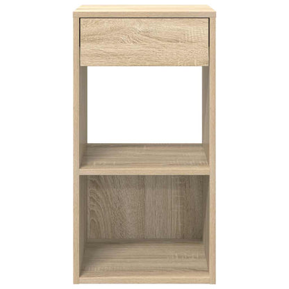 Bedside Cabinet with Drawer Sonoma Oak 35x34x66.5 cm