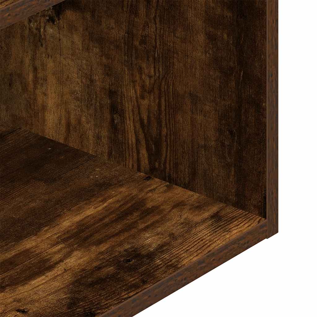 Bedside Cabinets with Drawer 2 pcs Smoked Oak 35x34x66.5 cm