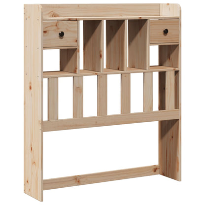 Bookcase Bed without Mattress 75x190 cm Small Single Solid Wood Pine