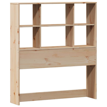 Bookcase Bed without Mattress 90x190 cm Small Single Solid Wood Pine