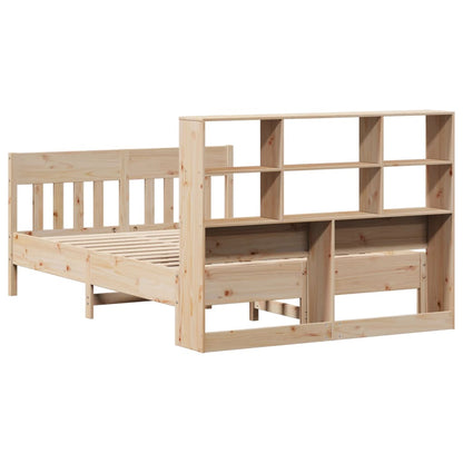 Bed Frame without Mattress 120x190 cm Small Double Solid Wood Pine