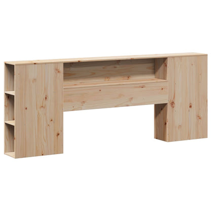 Bed Frame without Mattress 200x200 cm Solid Wood Pine