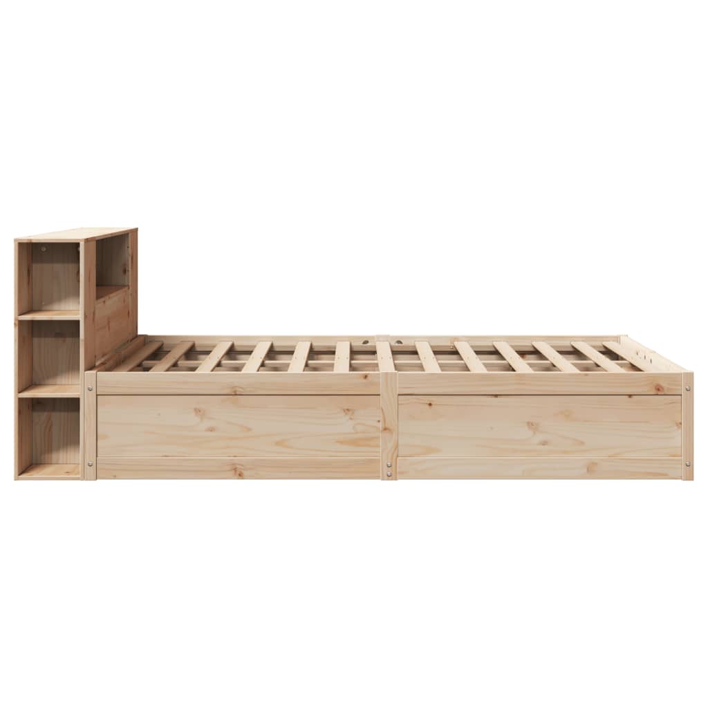 Bed Frame without Mattress 160x200 cm Solid Wood Pine