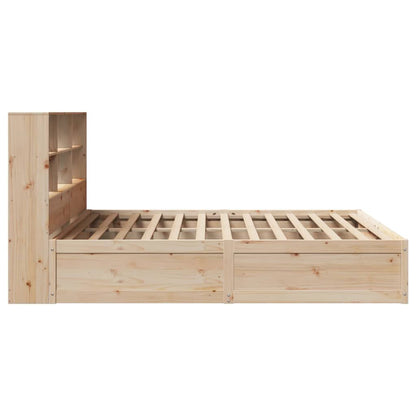 Bed Frame without Mattress 180x200 cm Super King Solid Wood Pine