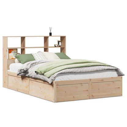 Bed Frame without Mattress 160x200 cm Solid Wood Pine