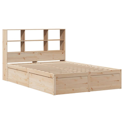 Bed Frame without Mattress 160x200 cm Solid Wood Pine