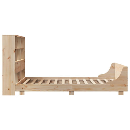 Bed Frame without Mattress 120x190 cm Small Double Solid Wood Pine